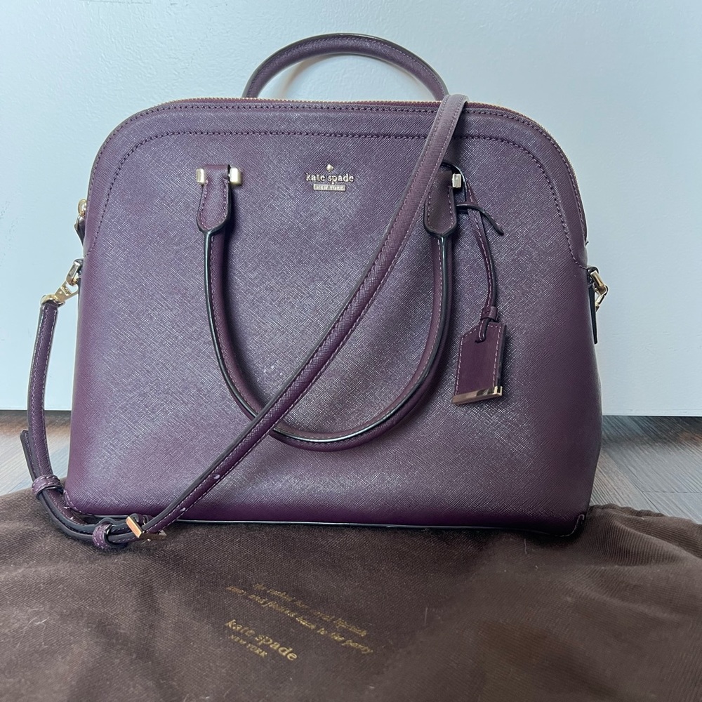 Kate Spade Purple Satchel